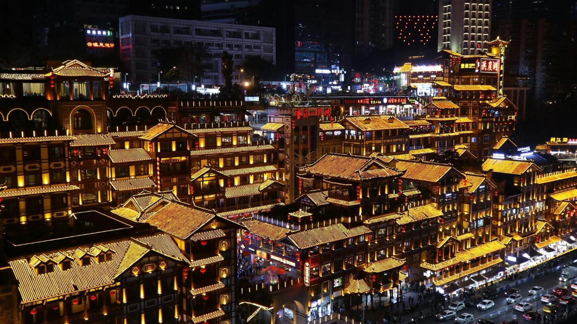 Crowne Plaza Chongqing New North Zone By Ihg Hotel Buitenkant foto